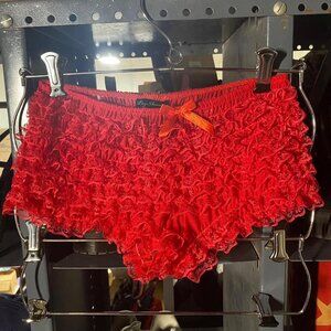 Leg Avenue Women's Red Boxers-and-briefs